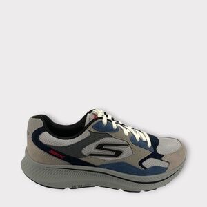 Skechers Men's Go Run Consistent 2.0 Retro Runner in Gray Knit. 220872